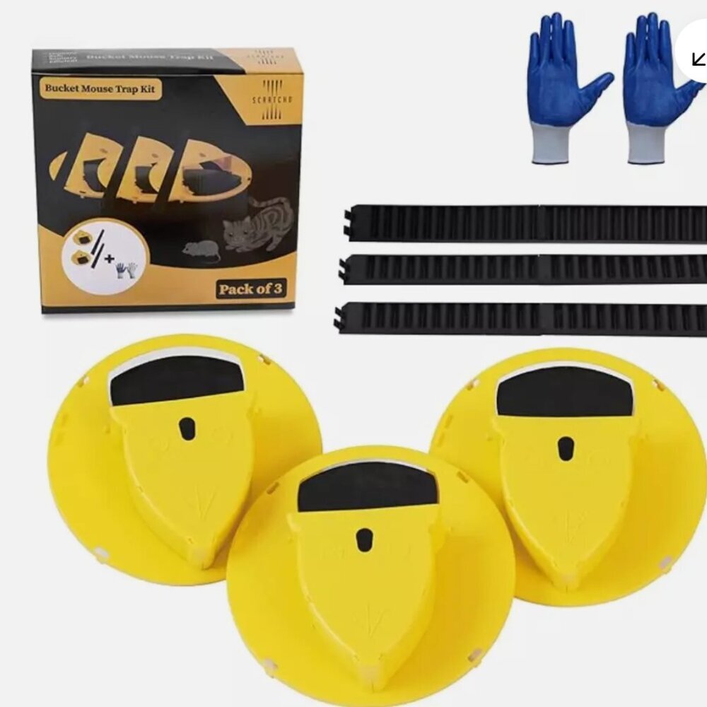Bucket Mouse Traps (3 pack)